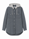 Dark Blue Regular Checks Shirt 1