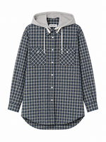 Dark Blue Regular Checks Shirt 1