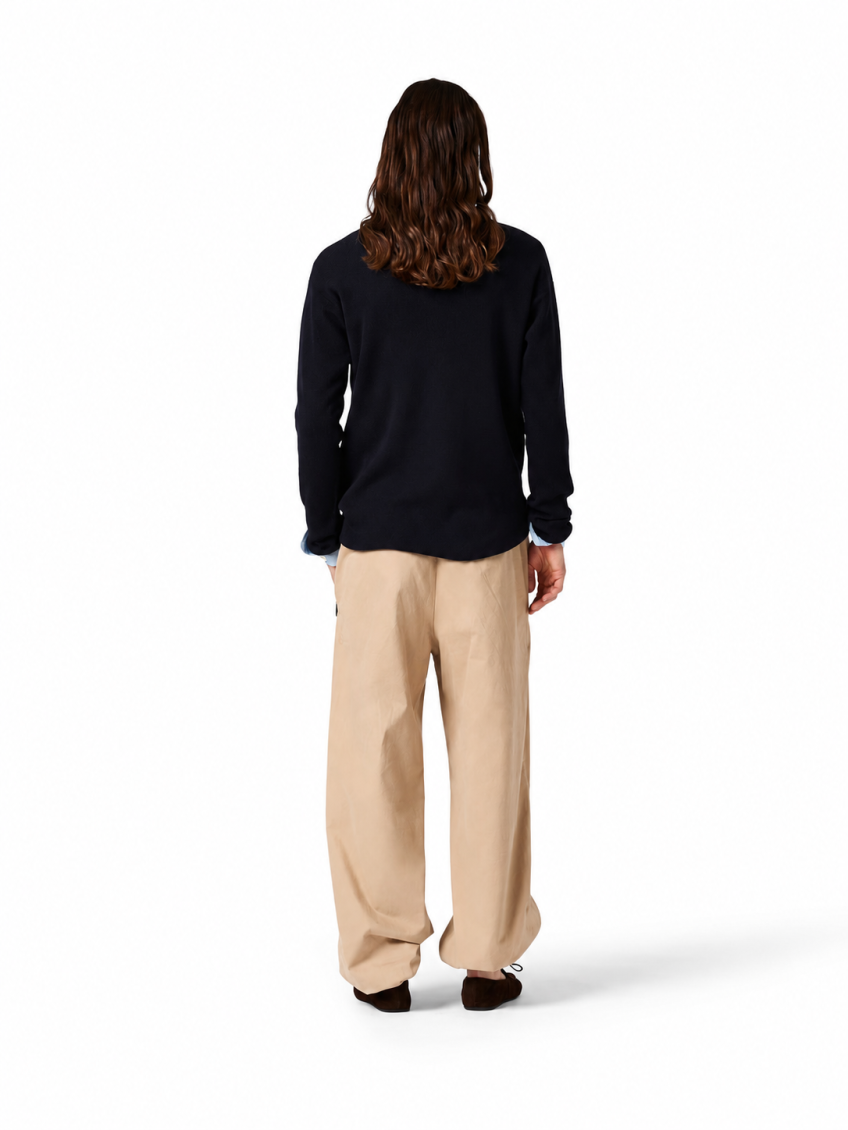 Beige Relaxed Joggers Pants 3