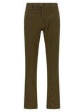 Olive Green Cotton Trousers 1