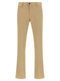 Beige Slim Chino Pants 1