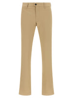 Beige Slim Chino Pants 1