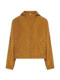 Mustard Logo Hood Jacket 1