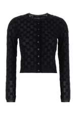 Black Logo Round Neck Sweater 1