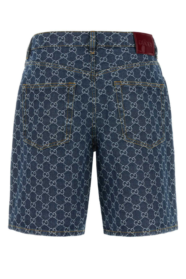 Blue Logo Shorts 2