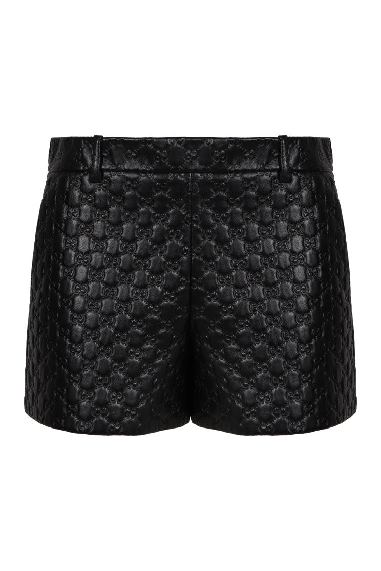 Black Logo Shorts 1