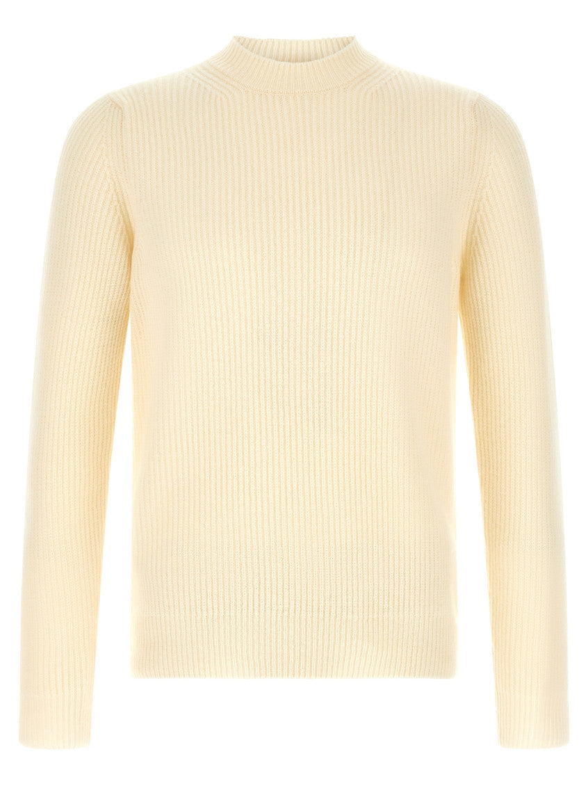 Off White Knitted Sweater 1