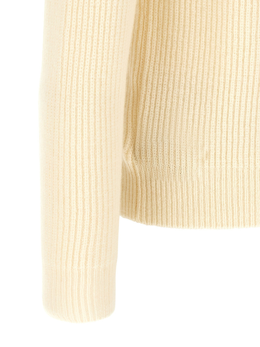 Off White Knitted Sweater 4
