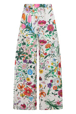 Multicolor Loose Printed Pants 1