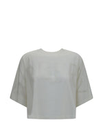 White Logo Crew Neck T-Shirt 1