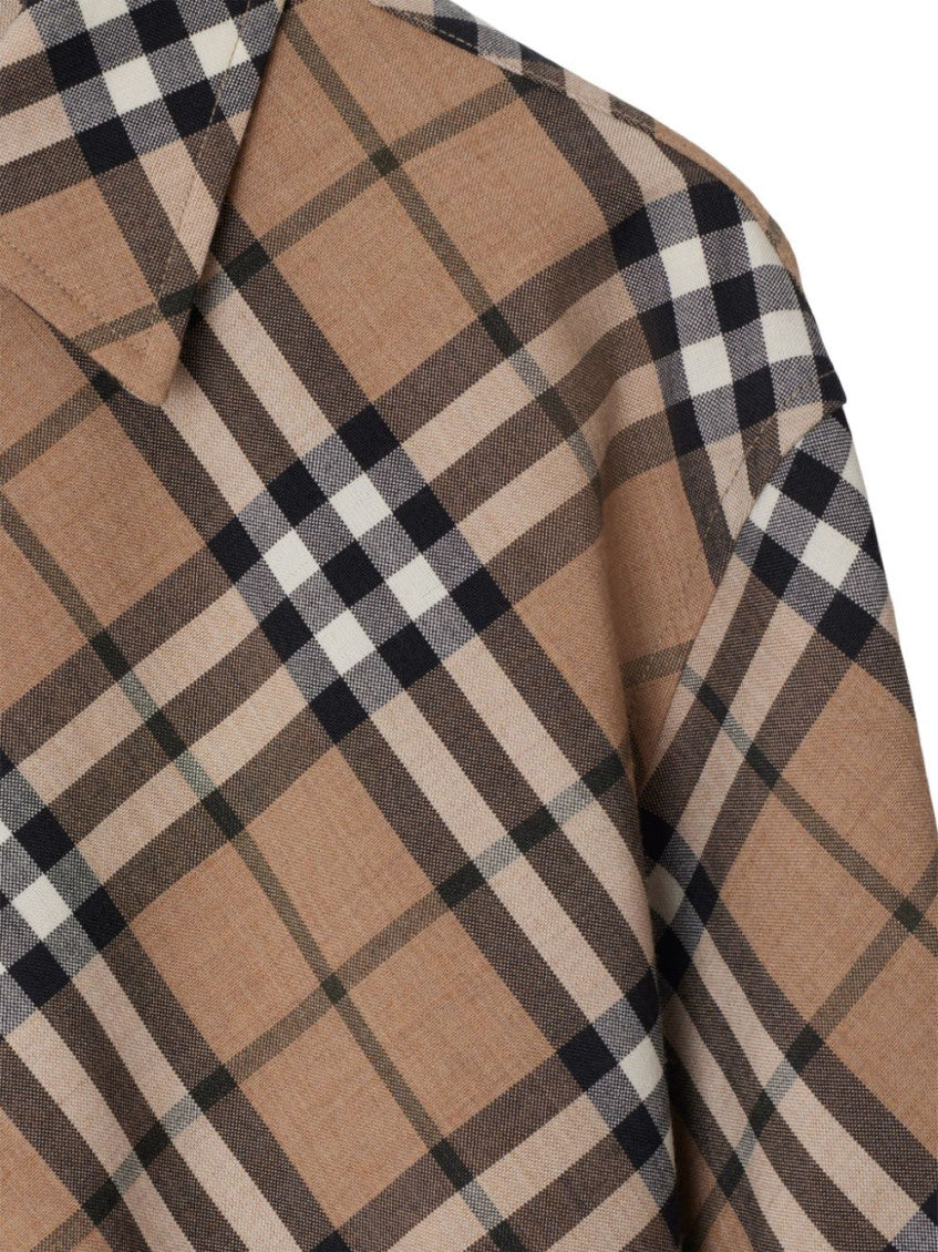Brown Regular Checks Shirt 3