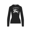 Black Logo Crew Neck Sweater 1