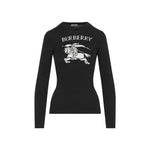 Black Logo Crew Neck Sweater 1