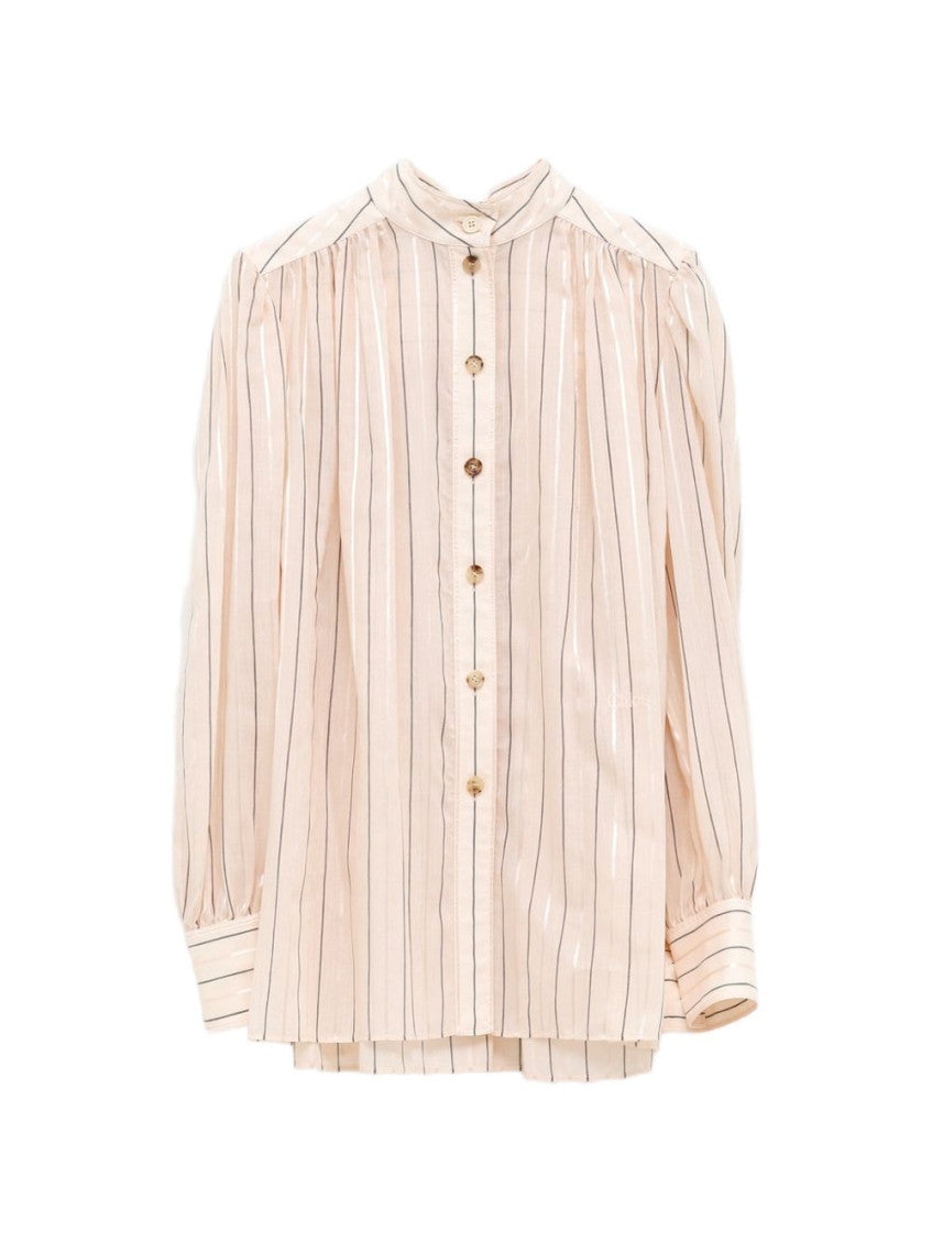 Light Pink Regular Stripes Shirt 1