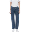 Blue Straight High Rise Jeans 1