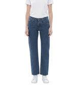Blue Straight High Rise Jeans 1