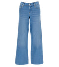 Sky Blue Flared Low Rise Jeans 1