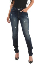 Blue Skinny High Rise Jeans 1