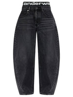 Grey Oversized Mid Rise Jeans 1