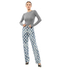 Sky Blue Regular Mid Rise Jeans 1