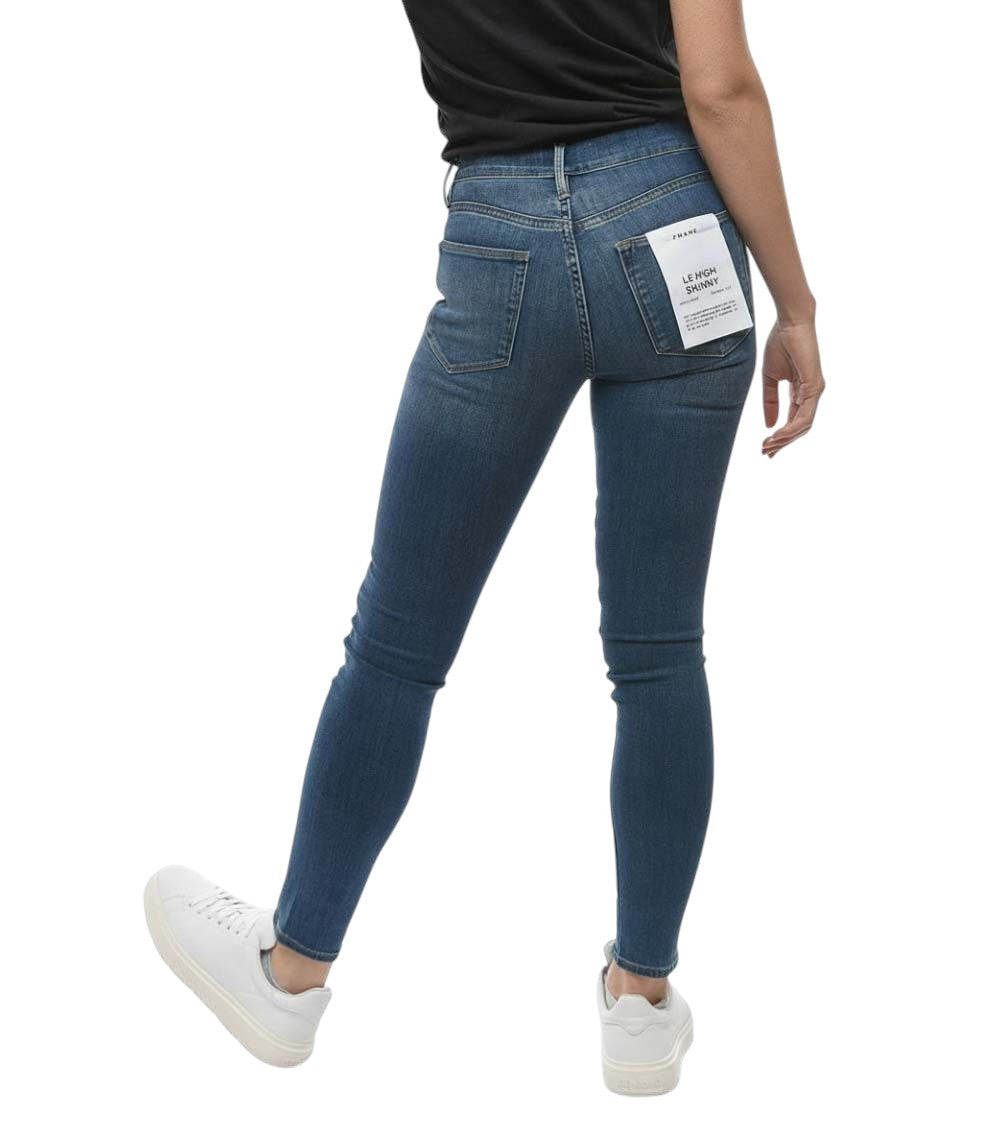 Blue Skinny High Rise Jeans 2