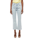 Light Blue Straight High Rise Jeans 1