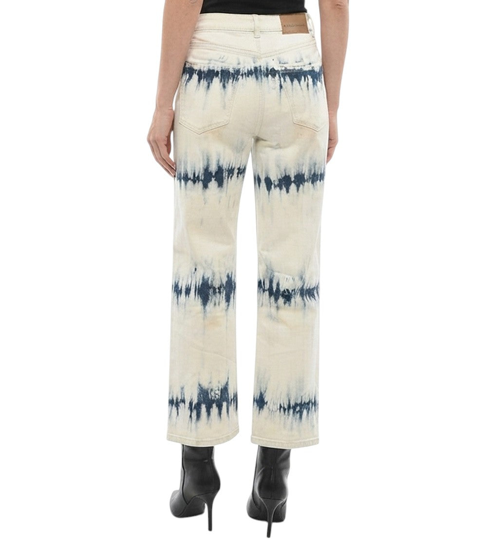Off White Straight High Rise Jeans 2