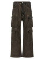 Dark Grey Cargo Jeans 1