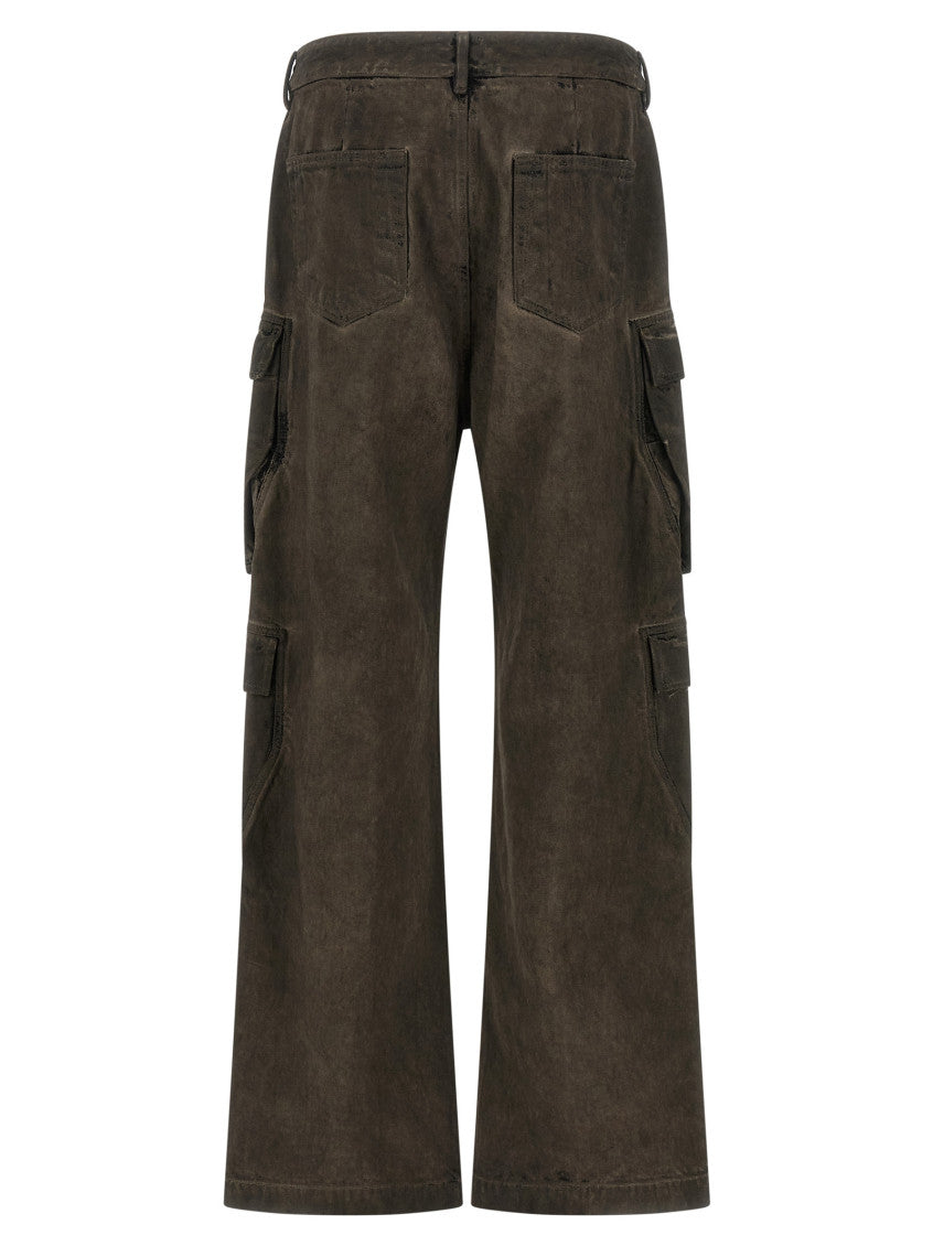 Dark Grey Cargo Jeans 2