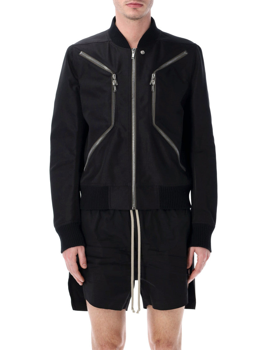 Black Regular Bomber Jacket 1