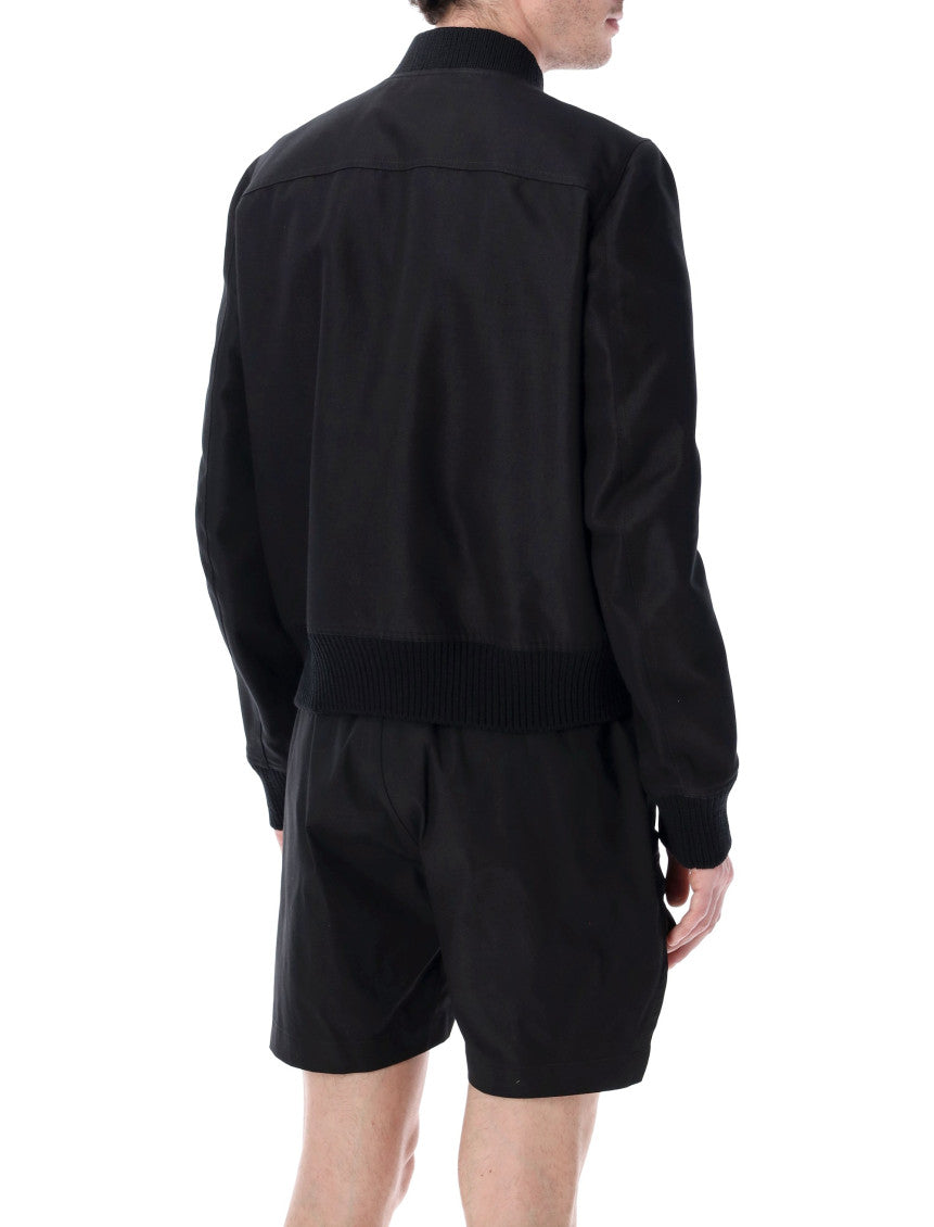 Black Regular Bomber Jacket 2