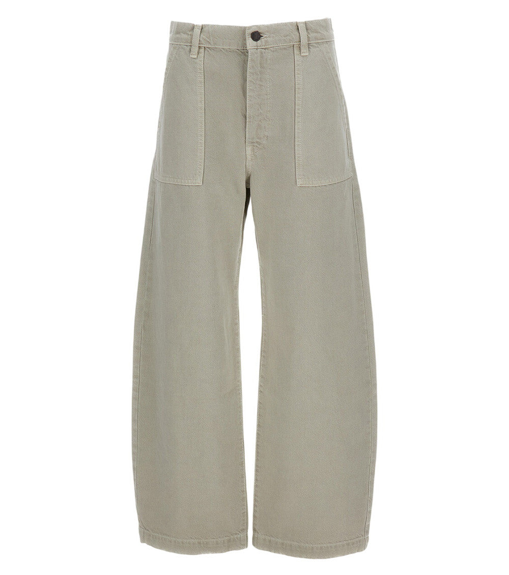Dark Grey Relaxed High Rise Jeans 1
