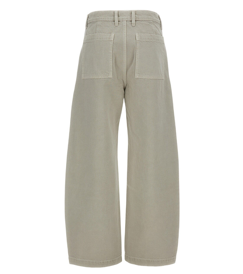 Dark Grey Relaxed High Rise Jeans 2