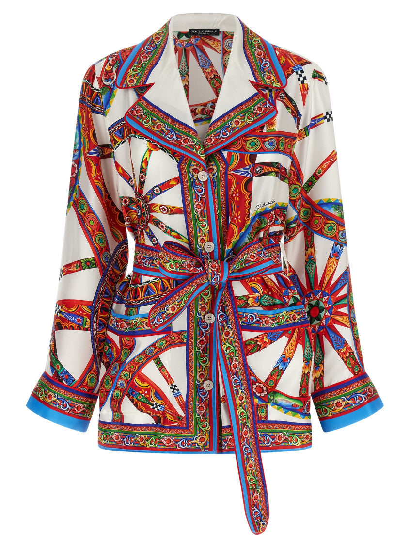 Multicolor Relaxed Printed Shirt 1