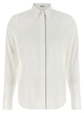 White Regular Solid Shirt 1