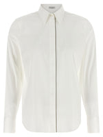 White Regular Solid Shirt 1