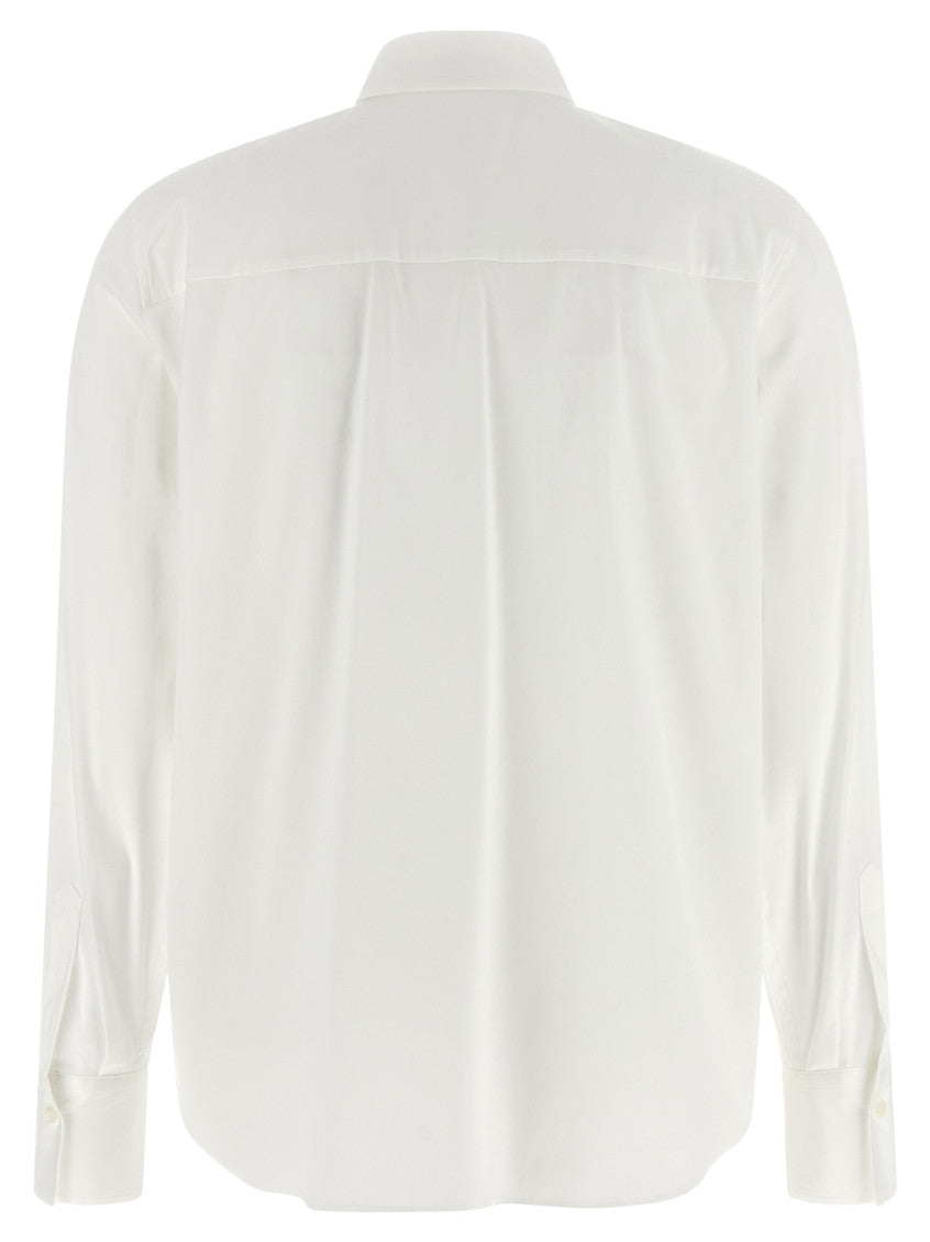 White Regular Solid Shirt 2