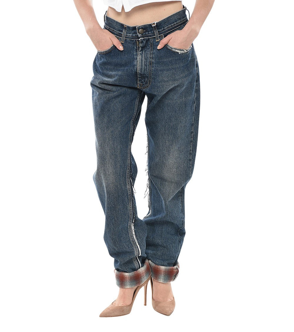 Blue Regular High Rise Jeans 1