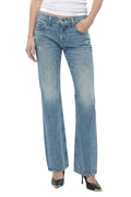 Sky Blue Bootcut Mid Rise Jeans 1
