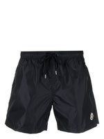 Navy Blue Logo Swim Shorts 1