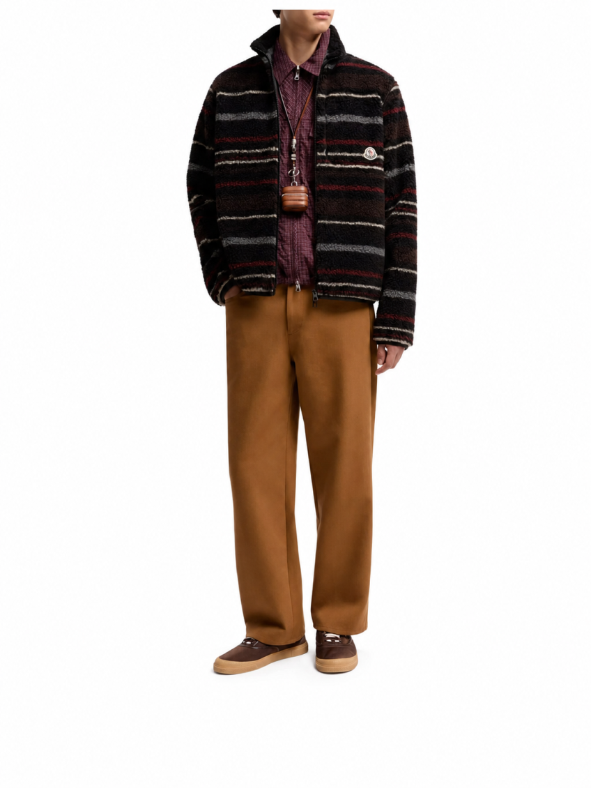 Multicolor Zip Up Cardigan 4