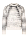 Black Stripes Regular Sweater 1