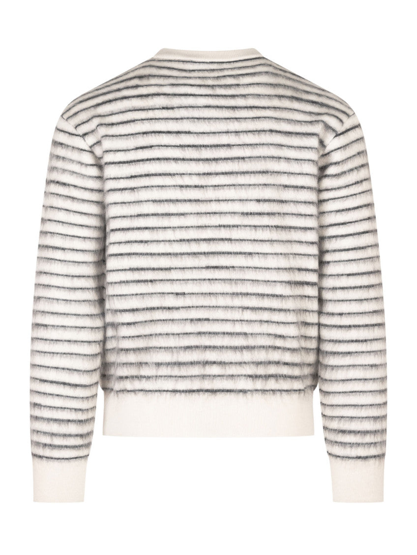 Black Stripes Regular Sweater 2