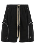 Black Solid Shorts 1