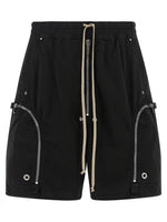 Black Solid Shorts 1