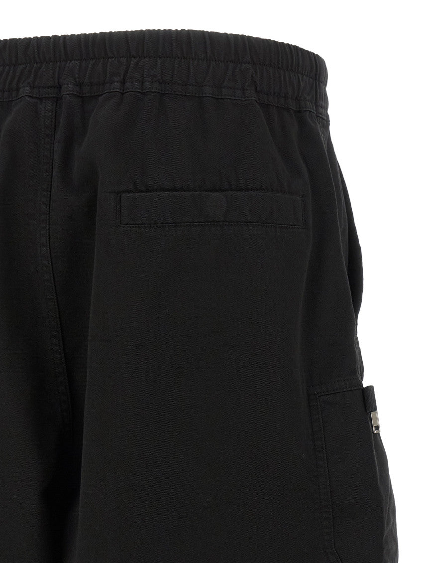 Black Solid Shorts 4