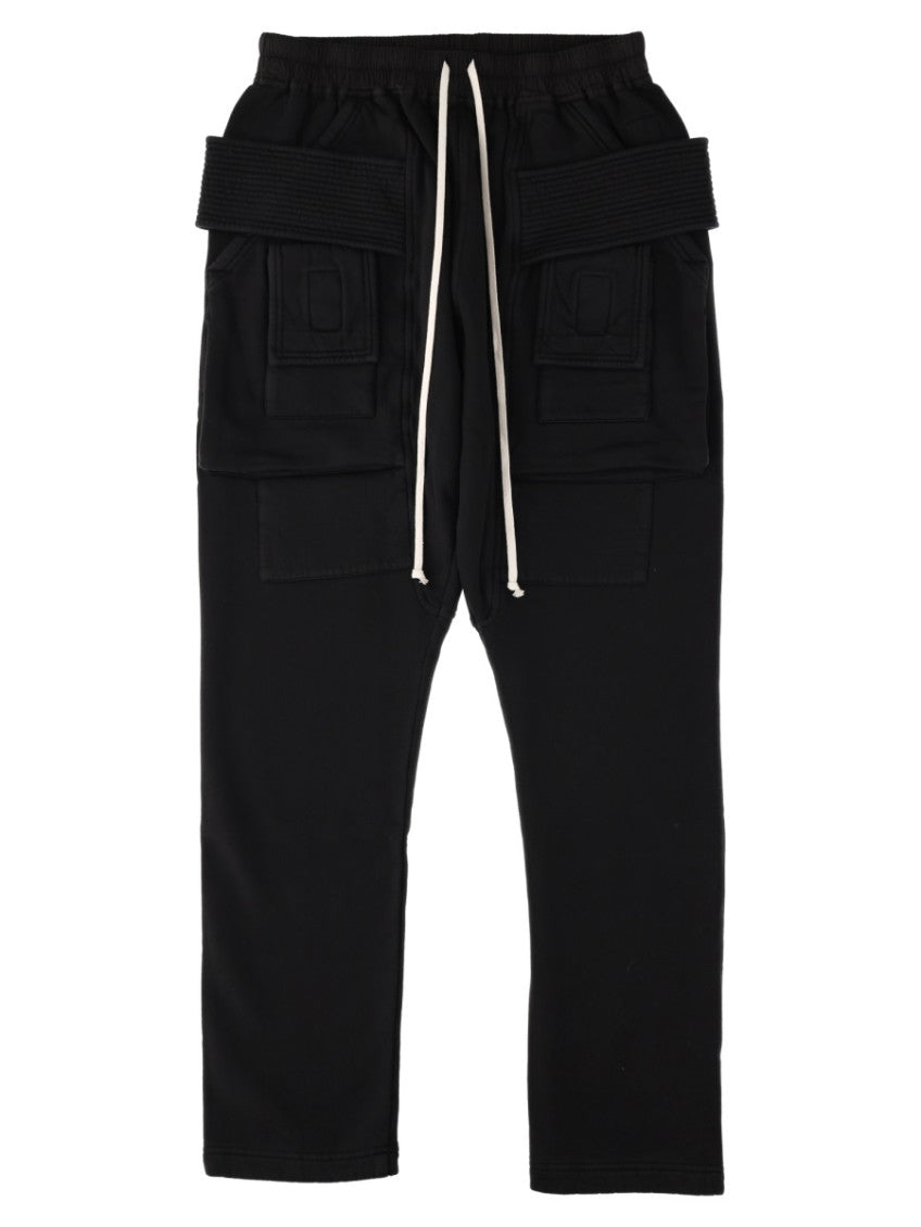 Black Regular Cargo Pants 1