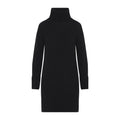 Black Knitted Turtle Neck Mini Dress 1