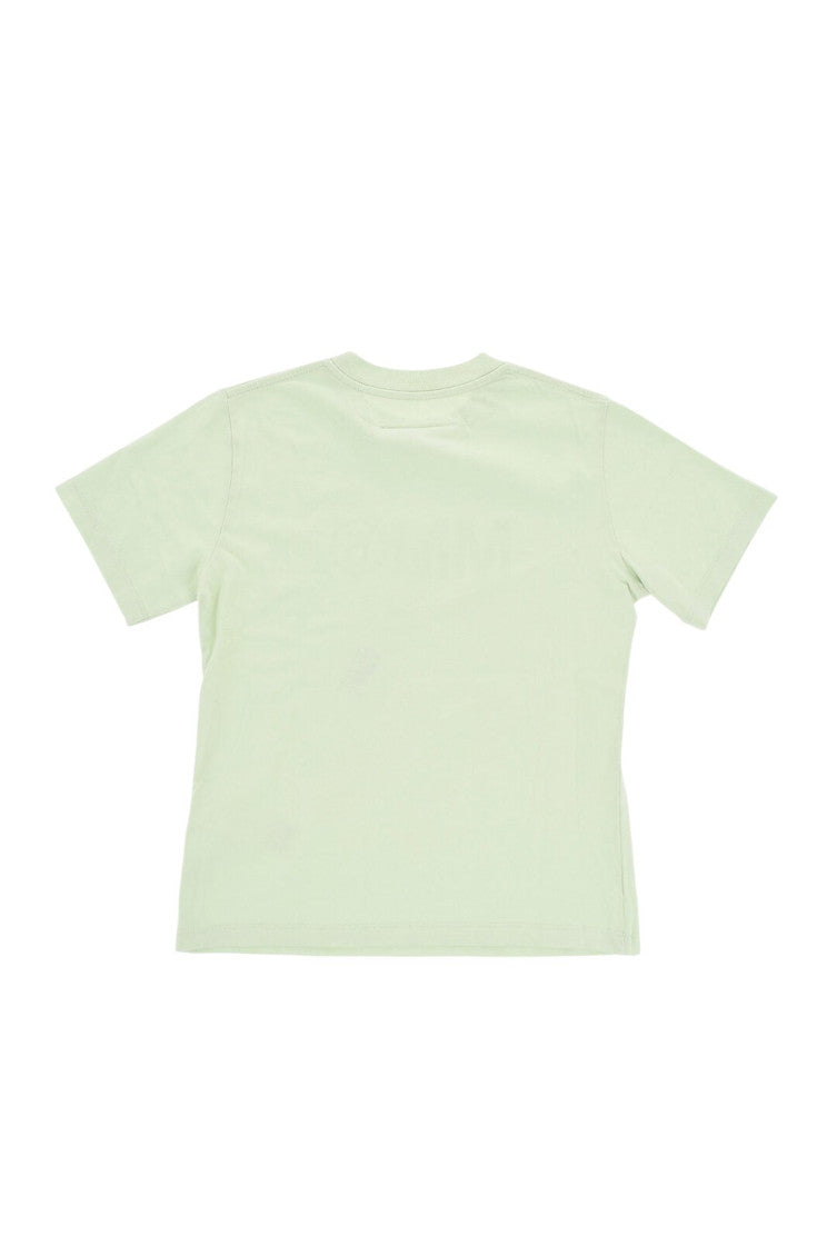 3-piece Light Green Cotton T-Shirt (Girls) 3