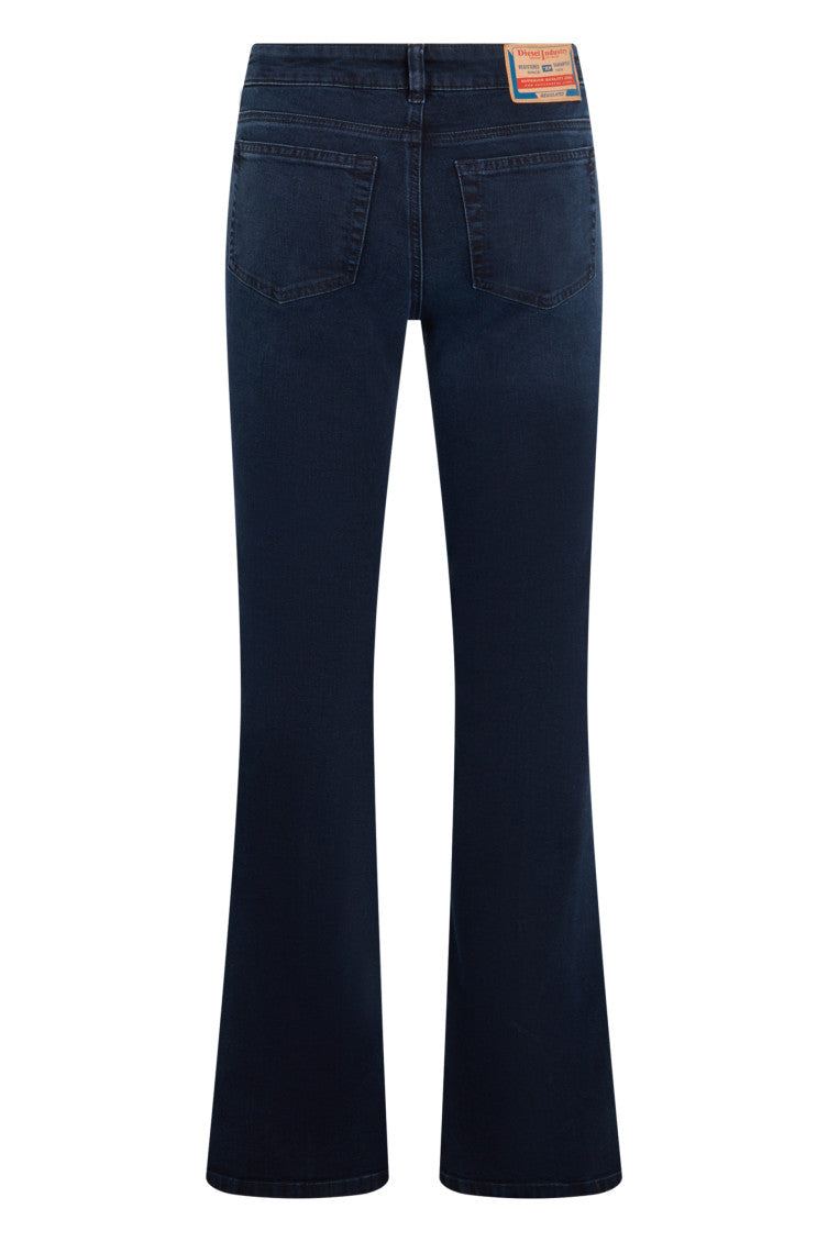 Blue Mid Rise Jeans 2